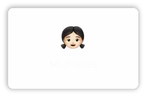 Mulher com cabelos brancos